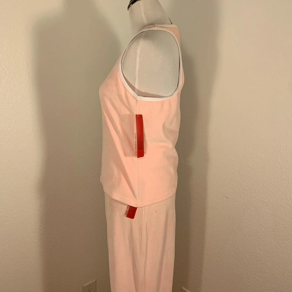 NWT Gloria Vanderbilt Sport Peach Terry Top and Pants - Picture 9 of 12